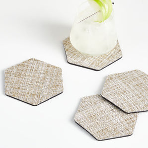 Posavasos de crepe de Chilewich, juego de 4