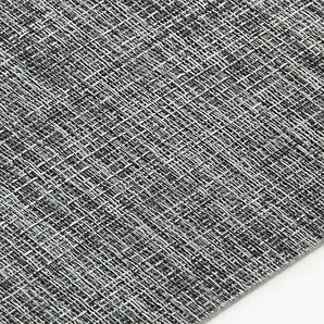Chilewich ® Grey Rounded Square Crepe Placemat.