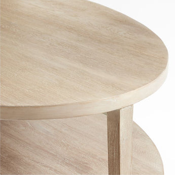 "Clairemont 60"" Oval Cfetbl Ntrl".
