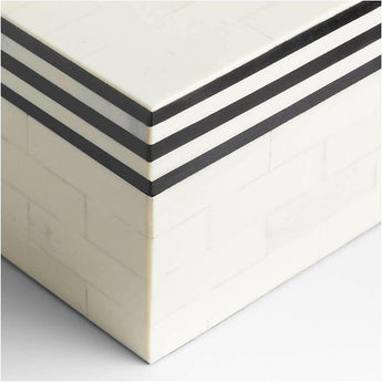 Clara Small Resin Inlay Decorative Box.