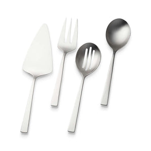 Clark Satin 4-Piece Serving Set