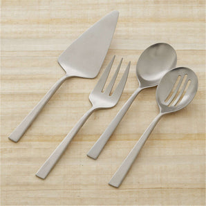 Clark Satin 4-Piece Serving Set.