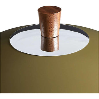 Clem Light Green Metal Table Lamp.