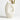 Clyborne Textured White Ceramic Vase 16".