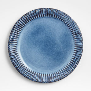 Cove Glazed Indigo  Dinner Plate