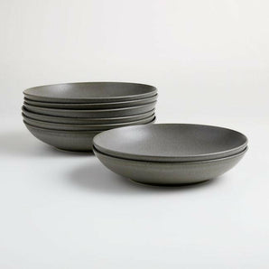 Craft Charcoal Low Bowl 10".