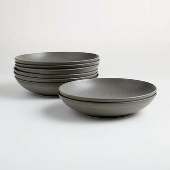 Craft Charcoal Low Bowl 10".