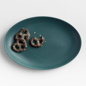 Holiday Forest Green Serving Platter
