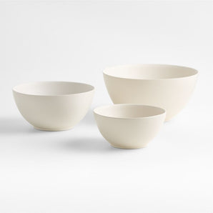 Craft Ceramic Mixing Bowl, Set of 3