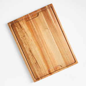 Crate & Barrel Acacia Wood Cutting Board