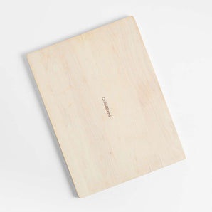 Crate & Barrel Reversible Maple Wood Cutting Board