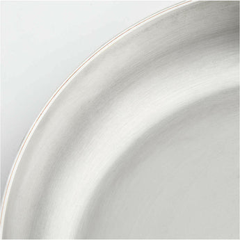 Crate & Barrel EvenCook Core ® 1.6 Qt. Stainless Steel Saucepan.