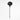 Crate & Barrel Silicone and Stainless Steel Slotted Spoon