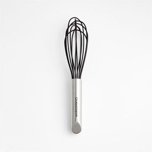 Batidor de silicona y acero inoxidable de 9,5" de Crate &amp; Barrel