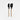 Crate & Barrel Black Silicone and Wood Mini Spatulas, Set of 2.