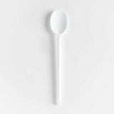 Crate & Barrel White Silicone Spoon.