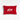 Joy Red Throw Pillow with Down-Alternative Insert