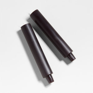 Cylinder  Taper Candles 8.5", Set of 2
