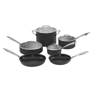 Cuisinart Hard Anodized 10-Piece Cookware Set