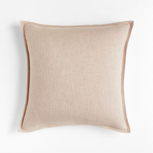 Laundered Ln Taupe D/A 20X20 Plw.