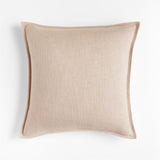 Laundered Ln Taupe D/A 20X20 Plw.
