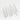 10" Dipped Mini White Taper Candles, Set of 12