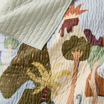 Dino Days Twin Quilt.