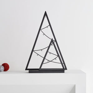 Zinc Double A-Frame Christmas Ornament Tree