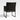 Dune Black Outdoor Dining Arm Chair.