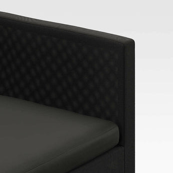 Dune Black Outdoor Dining Arm Chair.