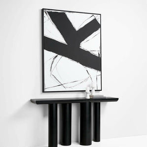 "Dynamic" Framed Wall Art Print 61.5"x48.5" by Michel Smith Boyd
