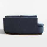 Edendale Blue Upholstered Double L-Shape.