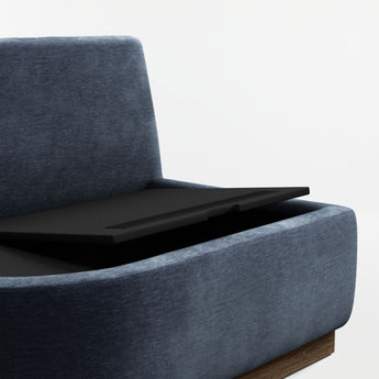 Edendale Blue Upholstered Double L-Shape.