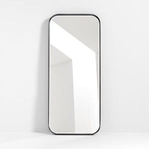 Edge  Metal Wide Depth Floor Mirror 30"x 70"