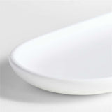 Eli White Ceramic Vanity Tray.