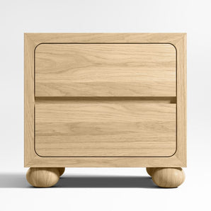 Emery Natural Oak Nightstand.
