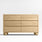 Emery Natural Wide Dresser.