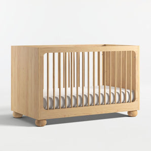 Cuna convertible de madera de roble Baby Emery
