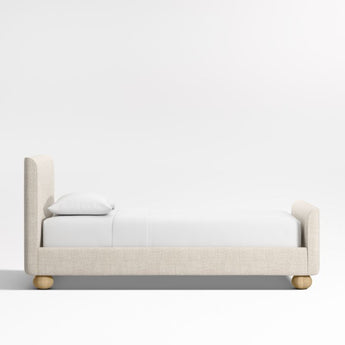 Emery Dune Upholstered Kids Twin Bed.