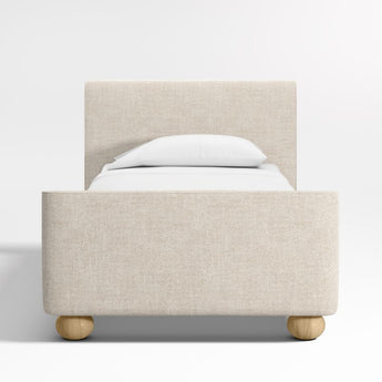 Emery Dune Upholstered Kids Twin Bed.
