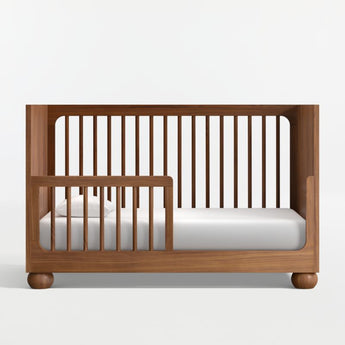 Set Emery Walnut Crib+Tdlr Rail.