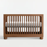 Set Emery Walnut Crib+Tdlr Rail.