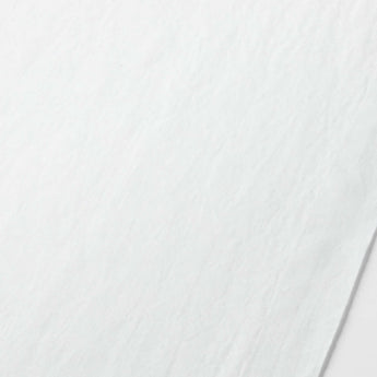 Marin 120" White European Flax ®-Certified Linen Table Runner.