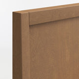 Ever Simple Flax Brown Wood Kids Twin Be.