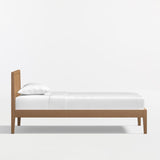 Ever Simple Flax Brown Wood Kids Twin Be.