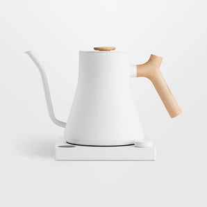 Fellow Stagg EKG Pro ElectricTea Kettle in Matte with Maple Accents