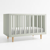 Finn Sage Green Wood Convertible Baby Cr.