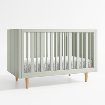 Finn Sage Green Wood Convertible Baby Cr.