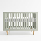 Finn Sage Green Wood Convertible Baby Cr.