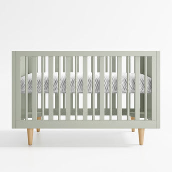 Finn Sage Green Wood Convertible Baby Cr.
